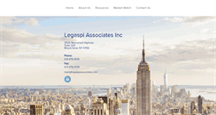 Desktop Screenshot of legaspiassociates.com